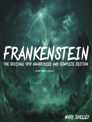 cover image of Frankenstein
